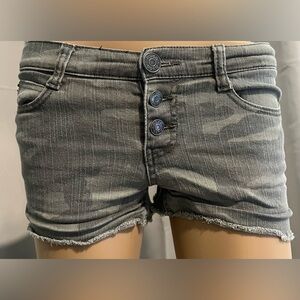 Mudd Camo Jean Shorts